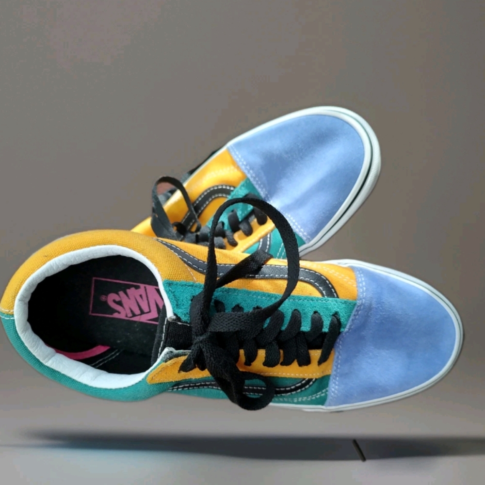 Vans Yacht Club Old Skool Unisex Sneakers Multicolor Men's 9 Women 10.5 #500714